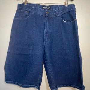 Ecko Unlimited Dark Blue Jean Shorts